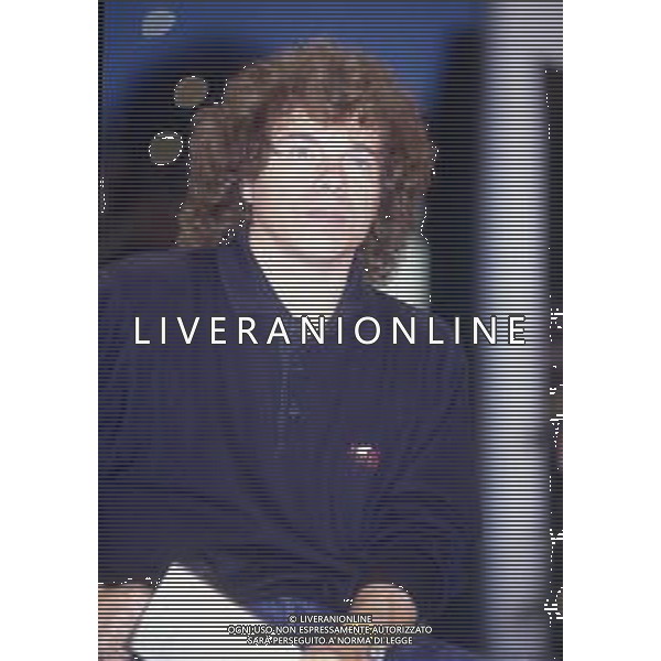 DIAP-RETROSPETTIVA RICCARDO COCCIANTE CANTANTE NELLA FOTO RICCARDO COCCIANTE NELL\'ANNO 1999  AG ALDO LIVERANI SAS 
