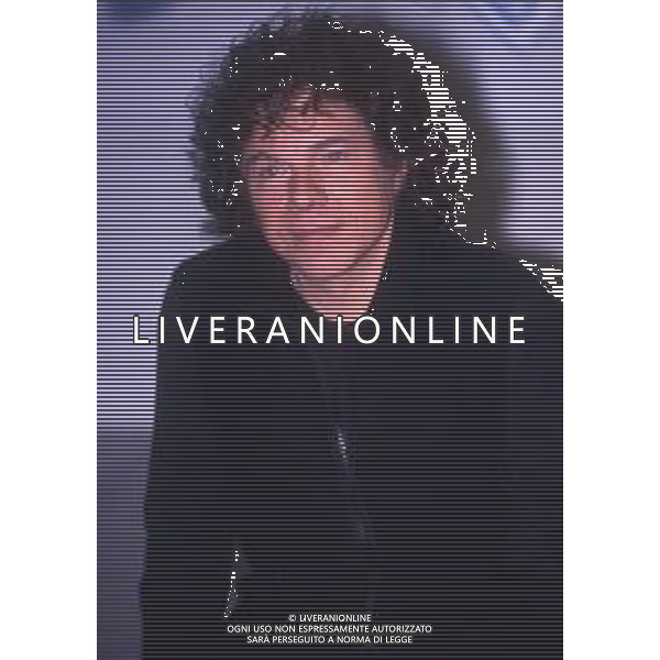 DIAP-RETROSPETTIVA RICCARDO COCCIANTE CANTANTE NELLA FOTO RICCARDO COCCIANTE NELL\'ANNO 1999  AG ALDO LIVERANI SAS 