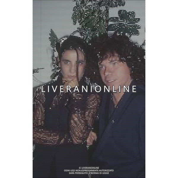 DIAP-RETROSPETTIVA RICCARDO COCCIANTE CANTANTE NELLA FOTO RICCARDO COCCIANTE CON PAOLA TURCI AG ALDO LIVERANI SAS