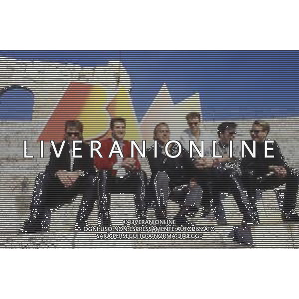 RETROSPETTIVA SPANDAU BALLET COMPLESSO MUSICALE NELLA FOTO IL COMPLESSO MUSICALE SPANDAU BALLET ALL\'ARENA DI VERONA FESTIVALBAR AG ALDO LIVERANI SAS