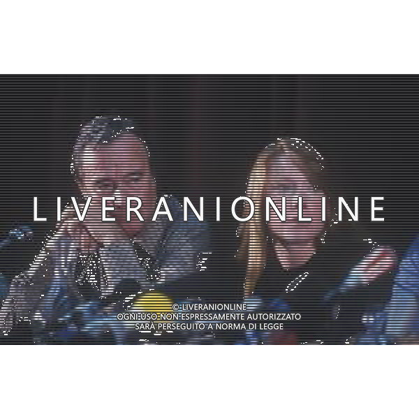 DIAP-RETROSPETTIVA SISSY SPACEK ATTRICE NELLA FOTO SISSY SPACEK CON JACK LEMMON NELL\'ANNO 1982 A CANNES CONFERENZA STAMPA DEL FILM “MISSING “ AG ALDO LIVERANI SAS
