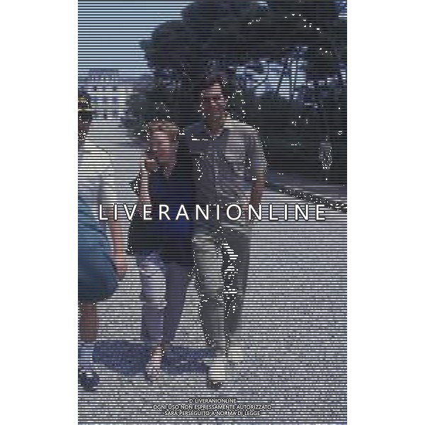 DIAP-RETROSPETTIVA SISSY SPACEK ATTRICE NELLA FOTO SISSY SPACEK CON IL MARITO JACK FISK NELL\'ANNO 1982 A CANNES AG ALDO LIVERANI SAS 