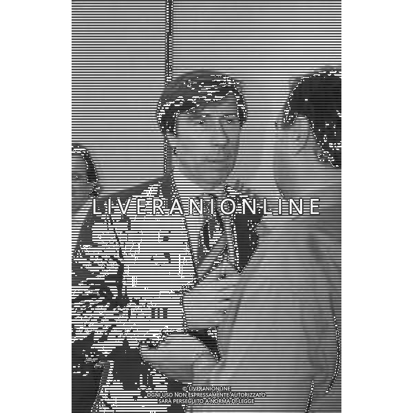 Neg- RETROSPETTIVA ARIEDO BRAIDA DIRIGENTE SPORTIVO NELLA FOTO ARIEDO BRAIDA DIRETTORE SPORTIVO AC MILAN AL CALCIOMERCATO A MILANO NELL\'ANNO 1995 AG ALDO LIVERANI SAS