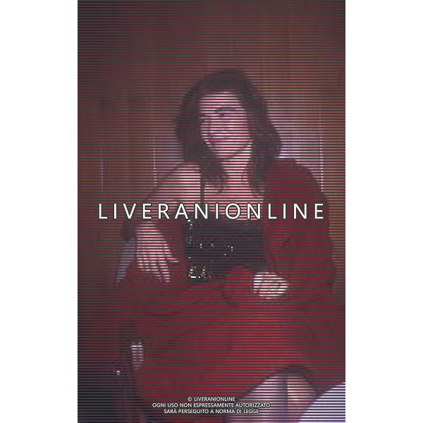 DIAP-RETROSPETTIVA LINA SASTRI ATTRICE E CANTANTE NELLA FOTO LINA SASTRI A MILANO NELL\'ANNO 1990 AG ALDO LIVERANI SAS 