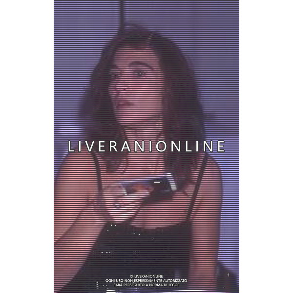 DIAP-RETROSPETTIVA LINA SASTRI ATTRICE E CANTANTE NELLA FOTO LINA SASTRI A MILANO NELL\'ANNO 1990 AG ALDO LIVERANI SAS 