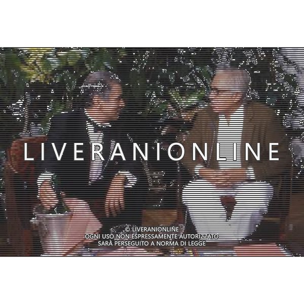 nella foto Patroni Griffi Giuseppe con enzo tortora archivio giovanni liverani/ag aldo liverani s.a.s. 