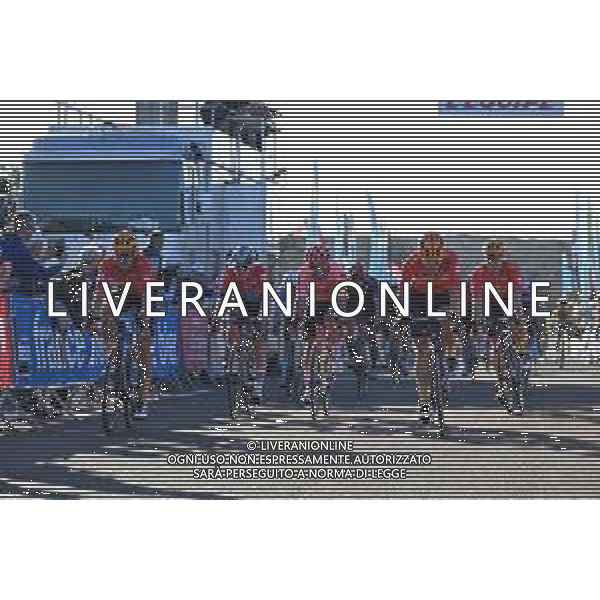 03-02-2024 Etoile De Besseges; Tappa 04 Mejannes Le Clap - Mejannes Le Clap; 2024, Uno X- Mobility; 2024, Ef Education - Easypost; Hvideberg, Jonas Iversby; Nielsen Magnus, Cort; Berckmoes, Jenno; Bettiol, Alberto; Mejannes Le Clap; ©SIROTTI/AGENZIA ALDO LIVERANI SAS