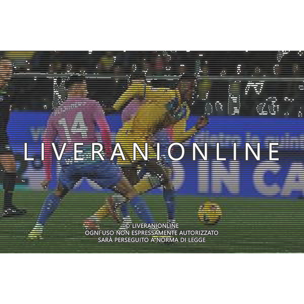 Frosinone vs Milan - Campionato Serie A TIM - 23 giornata - Stadio B.Stirpe - Frosinone 03-02-2024 nella foto Seck e Reijnders ©Federico GaetanoAGENZIA ALDO LIVERANI SAS