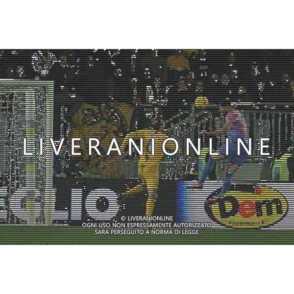 Frosinone vs Milan - Campionato Serie A TIM - 23 giornata - Stadio B.Stirpe - Frosinone 03-02-2024 nella foto Gol olivier Giroud ©Federico GaetanoAGENZIA ALDO LIVERANI SAS