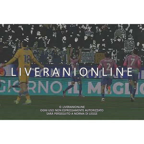 Frosinone vs Milan - Campionato Serie A TIM - 23 giornata - Stadio B.Stirpe - Frosinone 03-02-2024 nella foto Esultanza dopo Gol olivier Giroud ©Federico GaetanoAGENZIA ALDO LIVERANI SAS