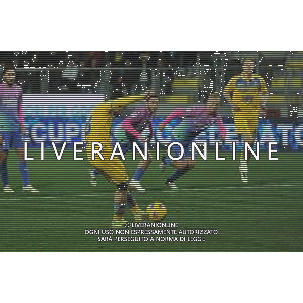 Frosinone vs Milan - Campionato Serie A TIM - 23 giornata - Stadio B.Stirpe - Frosinone 03-02-2024 nella foto il gol su Rigore Soule\' ©Federico GaetanoAGENZIA ALDO LIVERANI SAS