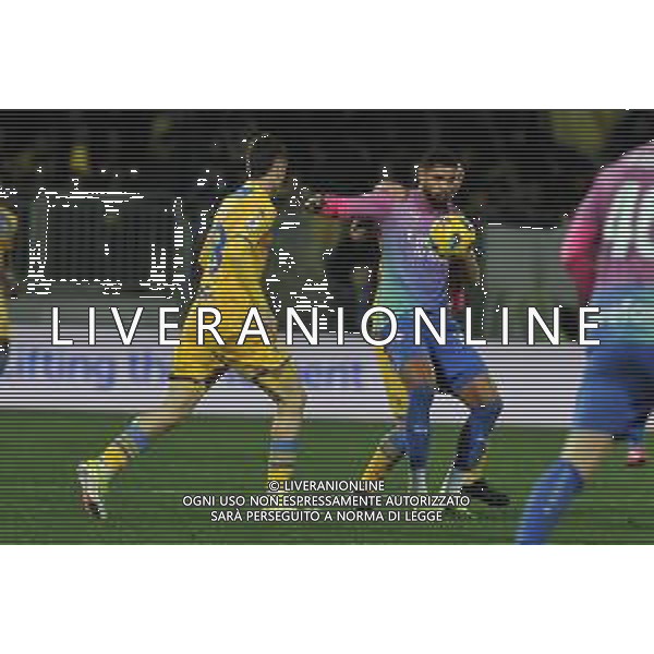 Frosinone vs Milan - Campionato Serie A TIM - 23 giornata - Stadio B.Stirpe - Frosinone 03-02-2024 nella foto Loftus-Cheek e Mazzitelli ©Federico GaetanoAGENZIA ALDO LIVERANI SAS