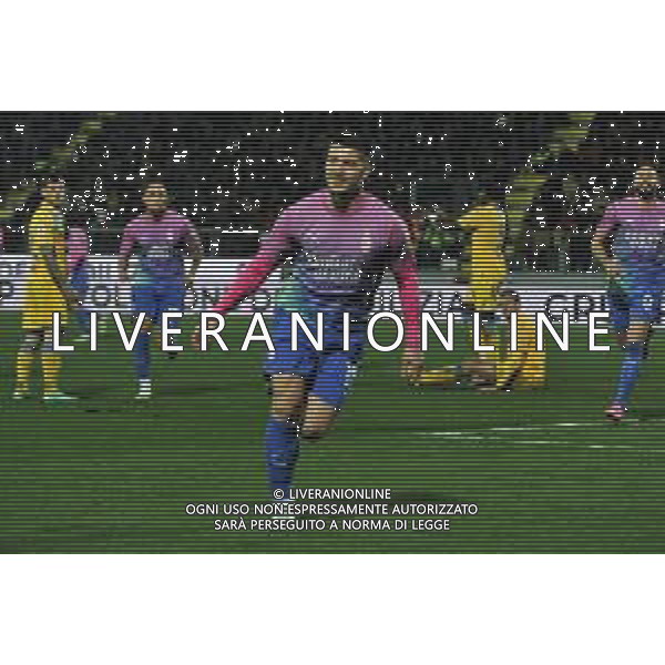 Frosinone vs Milan - Campionato Serie A TIM - 23 giornata - Stadio B.Stirpe - Frosinone 03-02-2024 nella foto Esultanza Jovic ©Federico GaetanoAGENZIA ALDO LIVERANI SAS