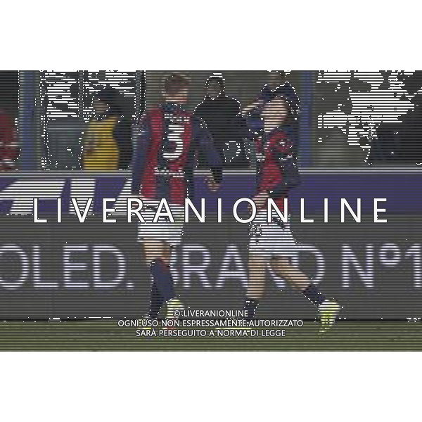 ZCP - 03/02/2024 Bologna - Sassuolo Campionato di Calcio Serie A nella foto: Esultanza dopo il goal Saelemakeekers Alexis ©Claudio Zamagni/Agenzia Aldo Liverani s.a.s. /AGENZIA ALDO LIVERANI SAS