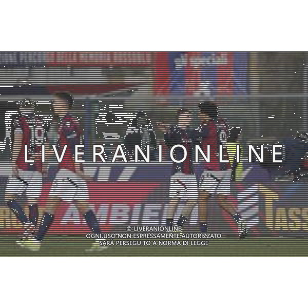 ZCP - 03/02/2024 Bologna - Sassuolo Campionato di Calcio Serie A nella foto: Joshua Zirkzee(Bologna f.c.) Saelemakeekers Alexis ©Claudio Zamagni/Agenzia Aldo Liverani s.a.s. /AGENZIA ALDO LIVERANI SAS