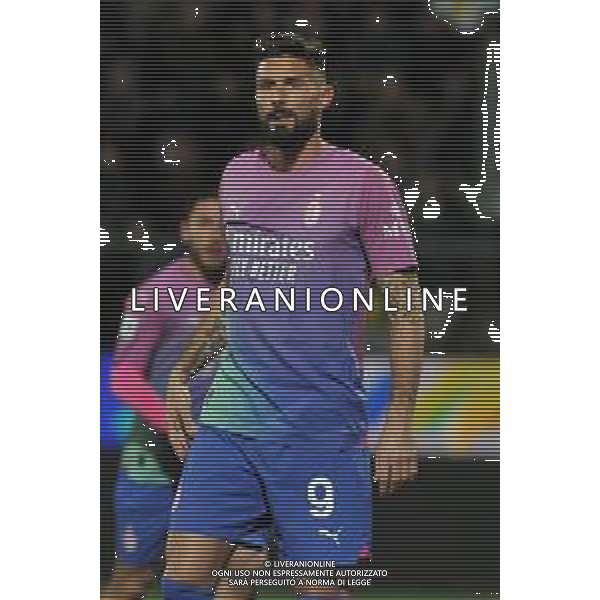 Frosinone vs Milan - Campionato Serie A TIM - 23 giornata - Stadio B.Stirpe - Frosinone 03-02-2024 nella foto Olivier Giroud FOTO FEDERICO GAETANO-AG ALDO LIVERANI SAS