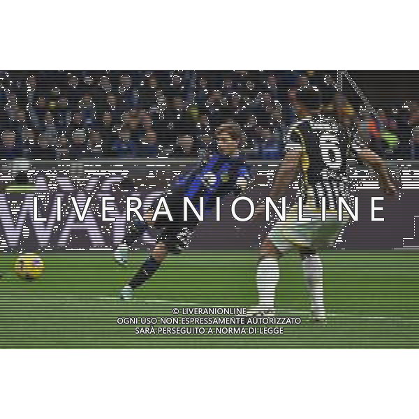 Inter vs Juventus nella foto Nicolo\' Barella (Inter) occasione da gol Milano 04-02-2024 Stadio Giuseppe Meazza - San Siro Campionato Serie A TIM - 23a giornata foto Roberto Garavaglia/Agenzia Aldo Liverani sas/AGENZIA ALDO LIVERANI SAS