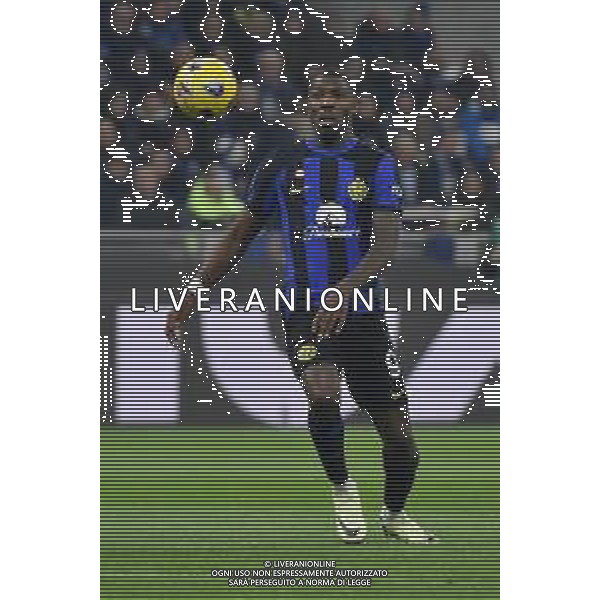 Inter vs Juventus nella foto Marcus Thuram (Inter) Milano 04-02-2024 Stadio Giuseppe Meazza - San Siro Campionato Serie A TIM - 23a giornata foto Roberto Garavaglia/Agenzia Aldo Liverani sas