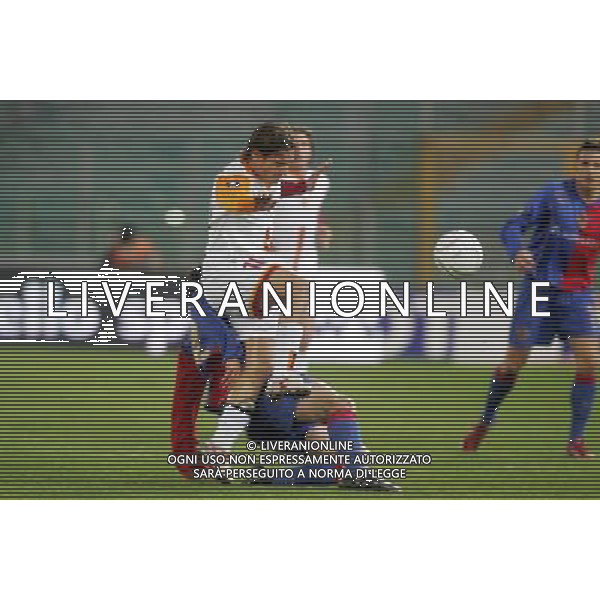 Roma - Basilea coppa uefa 14/12/2005 nella foto francesco totti ph terruso/agenzia aldo liverani