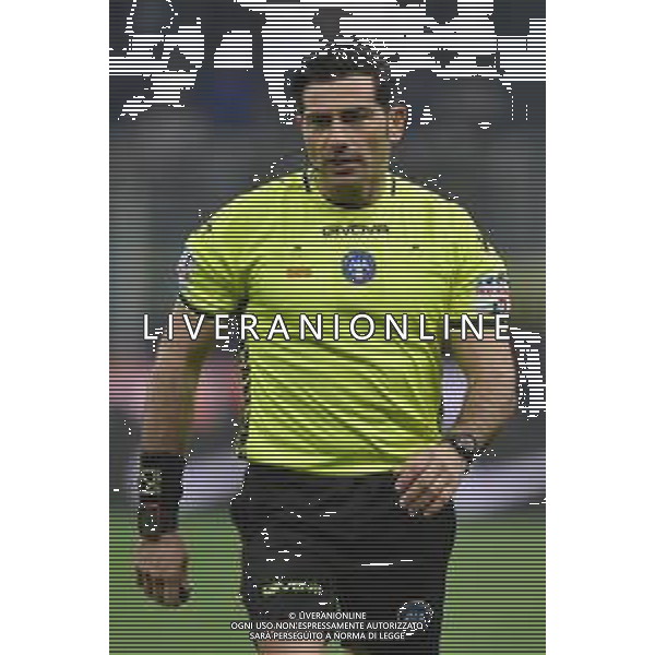 Inter vs Juventus nella foto l\'arbitro Fabio Maresca di Napoli Milano 04-02-2024 Stadio Giuseppe Meazza - San Siro Campionato Serie A TIM - 23a giornata foto Roberto Garavaglia/Agenzia Aldo Liverani sas