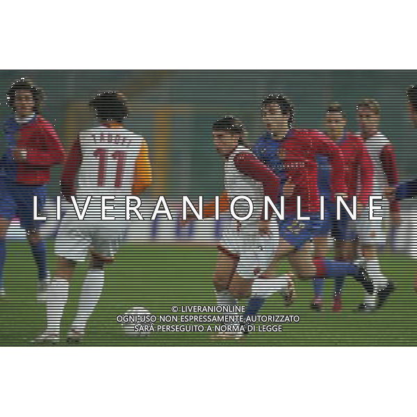 Roma - Basilea coppa uefa 14/12/2005 nella foto cufre\' ph terruso/agenzia aldo liverani