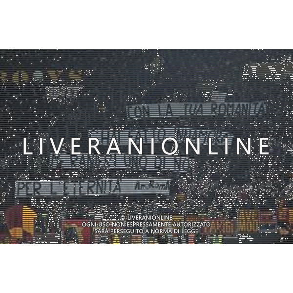 Roma vs Cagliari - Campionato Serie A TIM - 23 giornata - Stadio Olimpico - Roma 05-02-2024 nella foto Striscione per Claudio Ranieri FOTO FEDERICO GAETANO-AG ALDO LIVERANI SAS