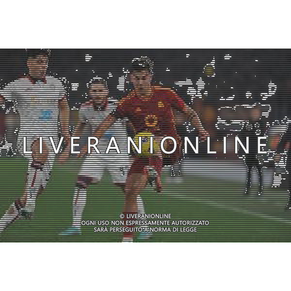 Roma vs Cagliari - Campionato Serie A TIM - 23 giornata - Stadio Olimpico - Roma 05-02-2024 nella foto Dybala e Obert FOTO FEDERICO GAETANO-AG ALDO LIVERANI SAS