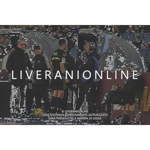Roma vs Cagliari - Campionato Serie A TIM - 23 giornata - Stadio Olimpico - Roma 05-02-2024 nella foto Marcenaro chiamato al var FOTO FEDERICO GAETANO-AG ALDO LIVERANI SAS