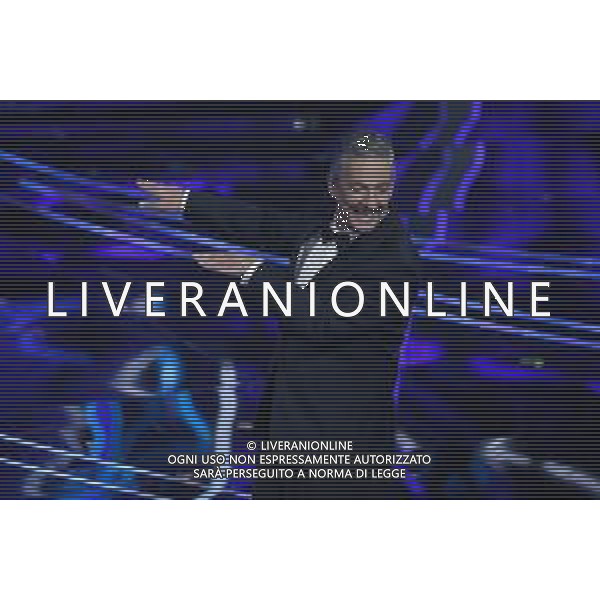Festival Sanremo 2024 nella foto Fiorello 74mo Festival della Canzone Italiana - Prima Serata Teatro Ariston - Sanremo (IM) 06-02-2024 foto Roberto Garavaglia/agenzia Aldo Liverani sas/AGENZIA ALDO LIVERANI SAS