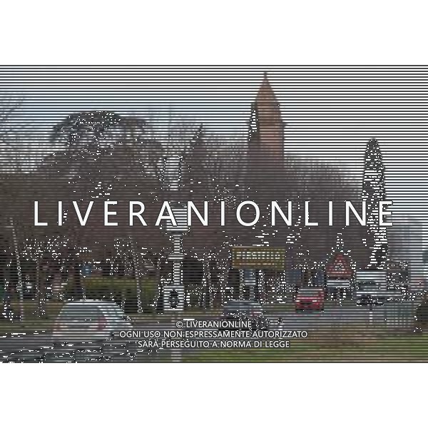 IMOLA LOC.PIRATELLO 07 02 2024 VIA EMILIA LOCALITA\' PIRATELLO ABBASSAMENTO DEL LIMITE DI VELOCITA\' DA 70 A 50 CHILOMETRI ORARI ENTRO FINE 2024 PER LA SICUREZZA STRADALE ©SANNA/AGENZIA ALDO LIVERANI SAS