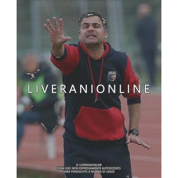 IMOLA 04 02 2024 IMOLESE CALCIO-CERTALDO SERIE D 2-0 NELLA FOTO GIANN D\'AMORE ALLENATORE DELL\'IMOLESE CALCIO ©SANNA/AGENZIA ALDO LIVERANI SAS