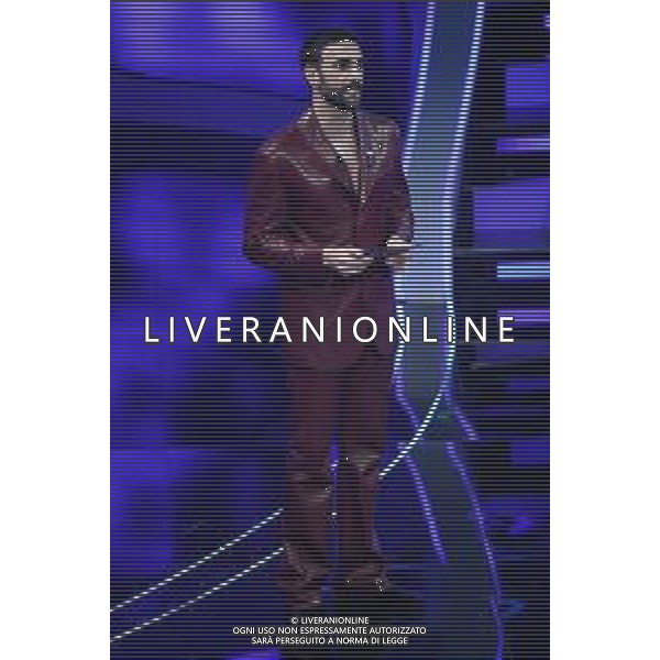 Festival Sanremo 2024 nella foto Marco Mengoni 74mo Festival della Canzone Italiana - Prima Serata Teatro Ariston - Sanremo (IM) 06-02-2024 foto Roberto Garavaglia/agenzia Aldo Liverani sas/AGENZIA ALDO LIVERANI SAS