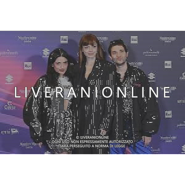 Festival Sanremo 2024 nella foto Annalisa con La Rappresentante di Lista 74mo Festival della Canzone Italiana, photocall del 09 febbraio Teatro Ariston - Sanremo (IM) 09-02-2024 foto Roberto Garavaglia/agenzia Aldo Liverani sas