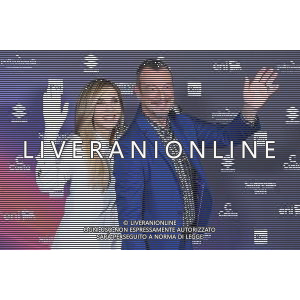 Festival Sanremo 2024 nella foto Lorella Cuccarini e Amadeus 74mo Festival della Canzone Italiana, photocall del 09 febbraio Teatro Ariston - Sanremo (IM) 09-02-2024 foto Roberto Garavaglia/agenzia Aldo Liverani sas