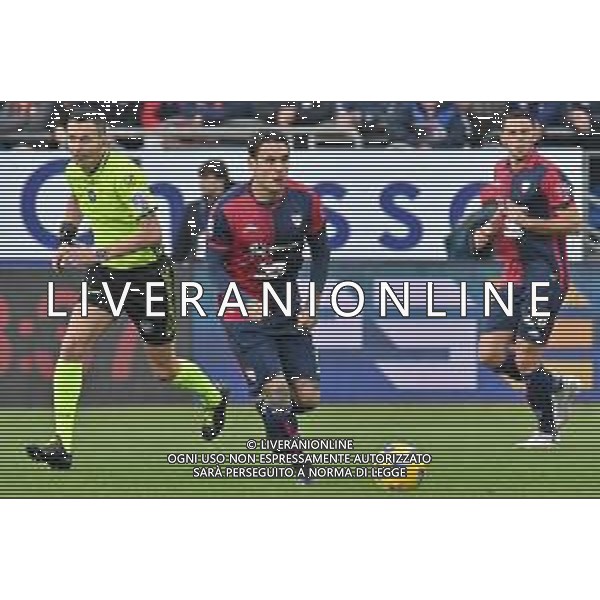 10-2-2024. Cagliari calcio- S.S. Lazio 24° giornata campionato calcio italiano Serie A 2023/2024, Stadio Unipol Domus Cagliari. Foto Salvatore Moi/Agenzia Aldo Liverani s.as. Nella foto: Nocolas Viola Cagliari ©MOI SALVATORE/AGENZIA ALDO LIVERANI SAS