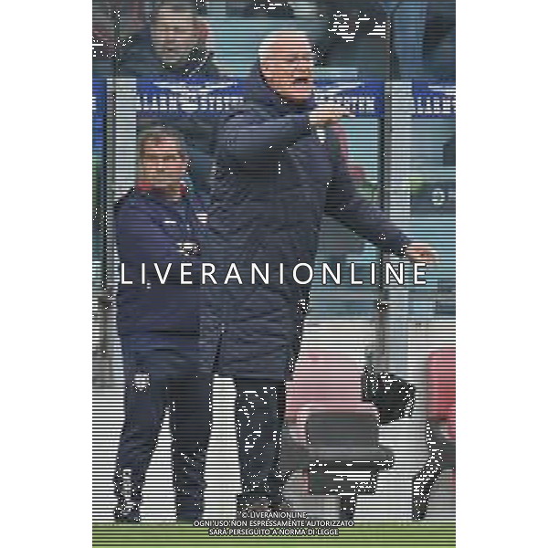10-2-2024. Cagliari calcio- S.S. Lazio 24° giornata campionato calcio italiano Serie A 2023/2024, Stadio Unipol Domus Cagliari. Foto Salvatore Moi/Agenzia Aldo Liverani s.as. Nella foto: Claudio Ranieri allenatore Cagliari ©MOI SALVATORE/AGENZIA ALDO LIVERANI SAS