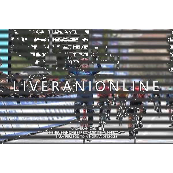 10-02-2024 Tour De La Provence; Tappa 03 Forcalquier - Manosque; 2024, Lidl - Trek; 2024, Cofidis; Pedersen, Mads; Zingle, Axel; Manosque; ©SIROTTI/AGENZIA ALDO LIVERANI SAS