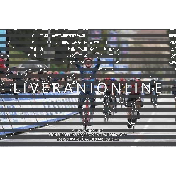10-02-2024 Tour De La Provence; Tappa 03 Forcalquier - Manosque; 2024, Lidl - Trek; 2024, Cofidis; Pedersen, Mads; Zingle, Axel; Manosque; ©SIROTTI/AGENZIA ALDO LIVERANI SAS