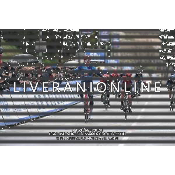 10-02-2024 Tour De La Provence; Tappa 03 Forcalquier - Manosque; 2024, Lidl - Trek; 2024, Cofidis; Pedersen, Mads; Zingle, Axel; Manosque; ©SIROTTI/AGENZIA ALDO LIVERANI SAS