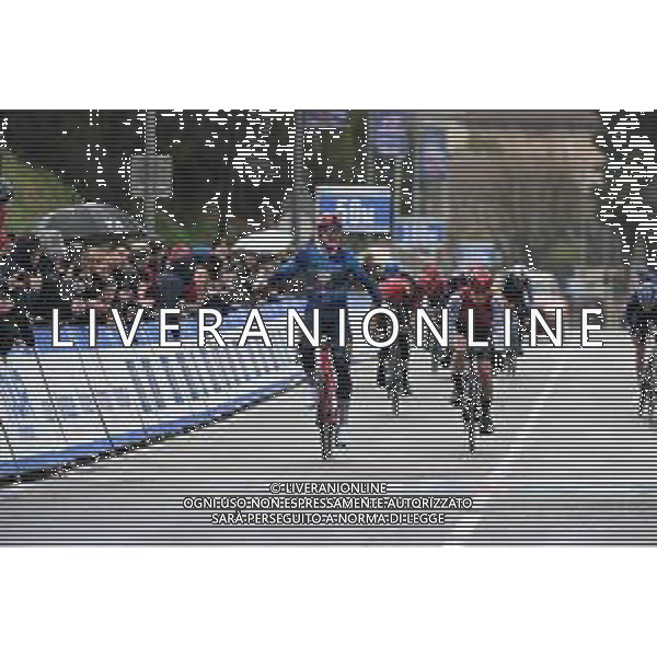 10-02-2024 Tour De La Provence; Tappa 03 Forcalquier - Manosque; 2024, Lidl - Trek; 2024, Cofidis; Pedersen, Mads; Zingle, Axel; Manosque; ©SIROTTI/AGENZIA ALDO LIVERANI SAS