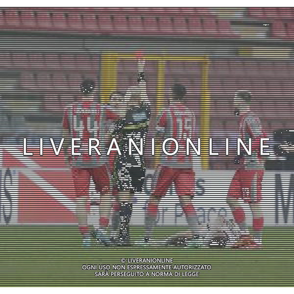 espulsione johnsen torset -CREMONESE - REGGIANA CAMPIONATO CALCIO SERIE B 10.02.2024 ©PAOLO GIAMPIETRI/AGENZIA ALDO LIVERANI SAS