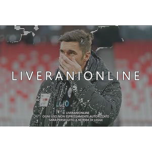 coach Emiliano Bonazzoli of Calcio Lecco 1912 during the Italian Serie B match SSC Bari vs Calcio Lecco 1912 on February 10, 2024 at the San Nicola stadium in Bari, Italy. Photo by Emmanuele Mastrodonato/ag. Aldo Liverani sas/AGENZIA ALDO LIVERANI SAS