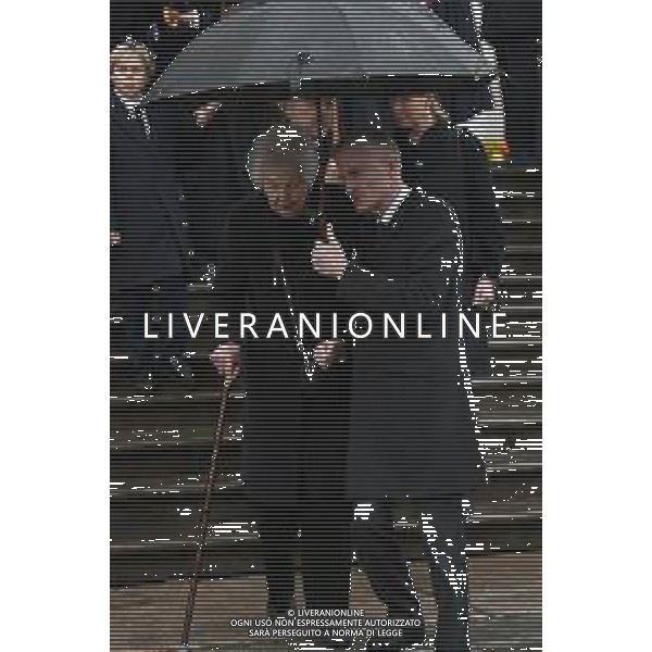 Torino 10.02.2024 Duomo di Torino San Giovanni Battista @Manuela Viganti/Ag. Aldo Liverani sas Funerali di Vittorio Emanuele di Savoia Nella foto: maria Pia di Savoia sorella do Vittorio Emanuele di Savoia ©Viganti/AGENZIA ALDO LIVERANI SAS