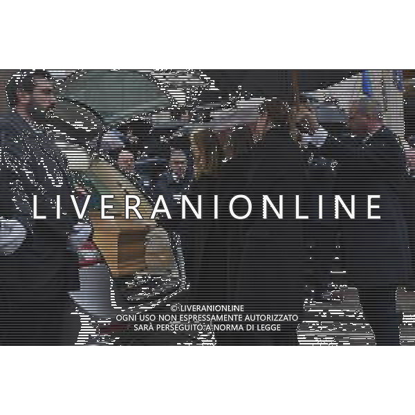Torino 10.02.2024 Duomo di Torino San Giovanni Battista @Manuela Viganti/Ag. Aldo Liverani sas Funerali di Vittorio Emanuele di Savoia Nella foto: La principessa Vittoria di Savoia da l\'ultimo saluto al nonno Vittorio Emanuele di Savoia ©Viganti/AGENZIA ALDO LIVERANI SAS