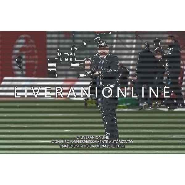 coach Giuseppe Iachini of SSC Bari during the Italian Serie B match SSC Bari vs Calcio Lecco 1912 on February 10, 2024 at the San Nicola stadium in Bari, Italy. Photo by Emmanuele Mastrodonato/ag. Aldo Liverani sas