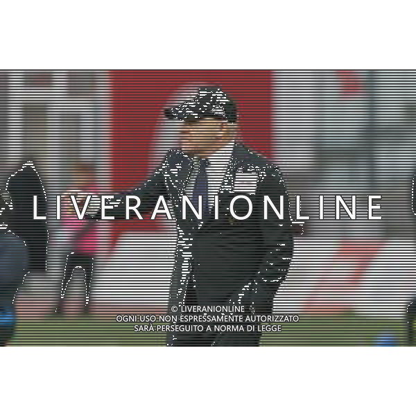 coach Giuseppe Iachini of SSC Bari during the Italian Serie B match SSC Bari vs Calcio Lecco 1912 on February 10, 2024 at the San Nicola stadium in Bari, Italy. Photo by Emmanuele Mastrodonato/ag. Aldo Liverani sas/AGENZIA ALDO LIVERANI SAS