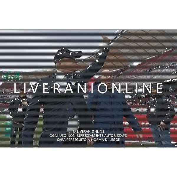 coach Giuseppe Iachini of SSC Bari during the Italian Serie B match SSC Bari vs Calcio Lecco 1912 on February 10, 2024 at the San Nicola stadium in Bari, Italy. Photo by Emmanuele Mastrodonato/ag. Aldo Liverani sas/AGENZIA ALDO LIVERANI SAS