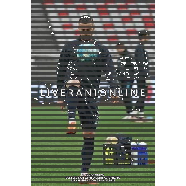 Franco Lepore of Calcio Lecco 1912 during the Italian Serie B match SSC Bari vs Calcio Lecco 1912 on February 10, 2024 at the San Nicola stadium in Bari, Italy. Photo by Emmanuele Mastrodonato/ag. Aldo Liverani sas/AGENZIA ALDO LIVERANI SAS
