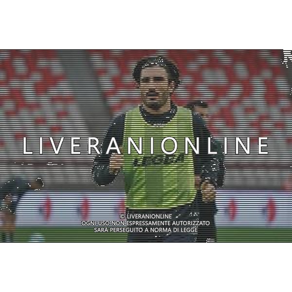 Alessandro Caporale of Calcio Lecco 1912 during the Italian Serie B match SSC Bari vs Calcio Lecco 1912 on February 10, 2024 at the San Nicola stadium in Bari, Italy. Photo by Emmanuele Mastrodonato/ag. Aldo Liverani sas/AGENZIA ALDO LIVERANI SAS