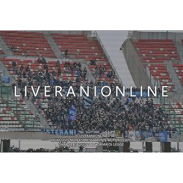 Supporters of Calcio Lecco 1912 during the Italian Serie B match SSC Bari vs Calcio Lecco 1912 on February 10, 2024 at the San Nicola stadium in Bari, Italy. Photo by Emmanuele Mastrodonato/ag. Aldo Liverani sas/AGENZIA ALDO LIVERANI SAS
